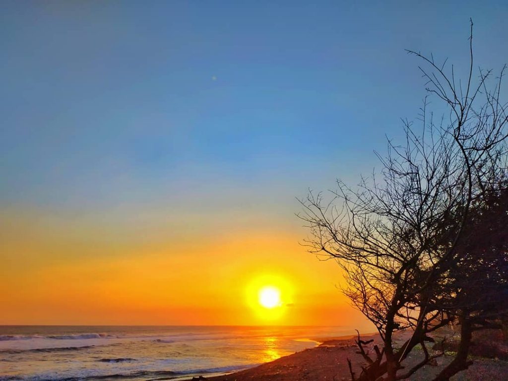 Foto Laguna Pantai Trisik dan Pantai Trisik
